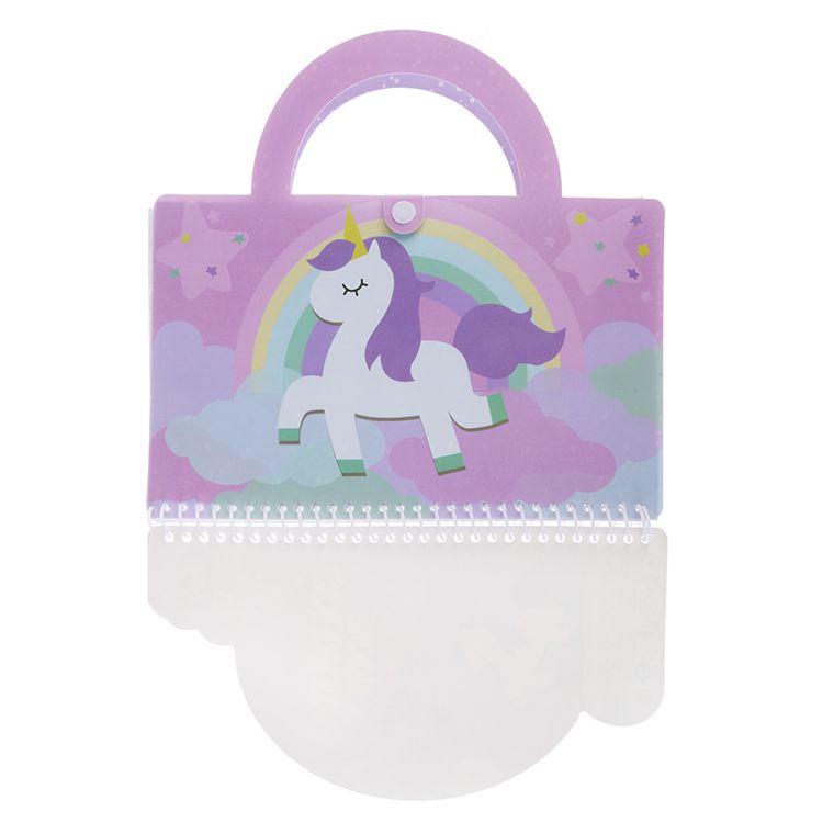 Smiki, Unicorni, carte de colorat cu stickere
