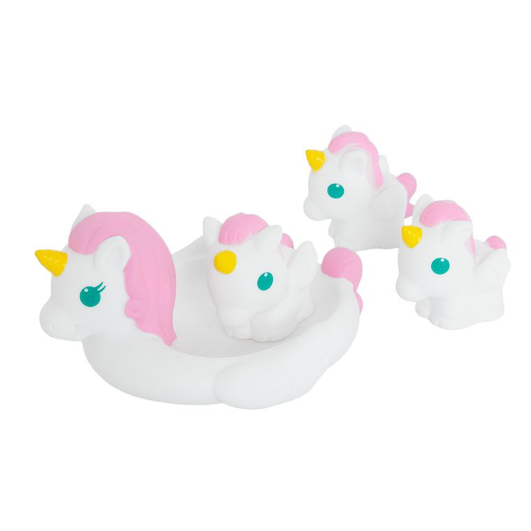 Smiki, Unicorni pentru baie, 4 elemente