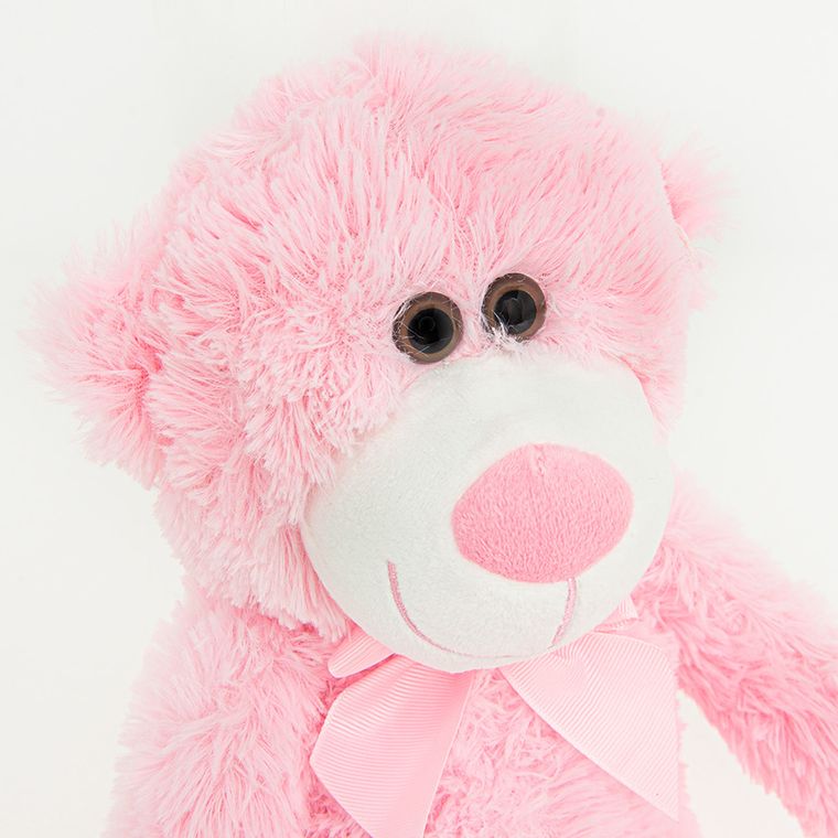 Smiki, ursulet de plus, 28 cm, roz