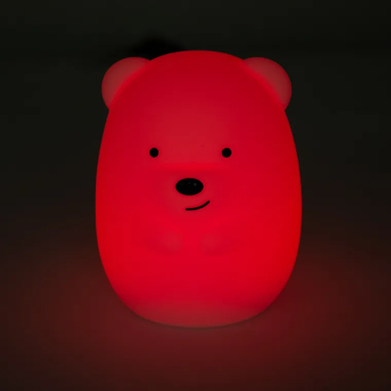 Smiki, Ursulet, lampa din silicon cu LED