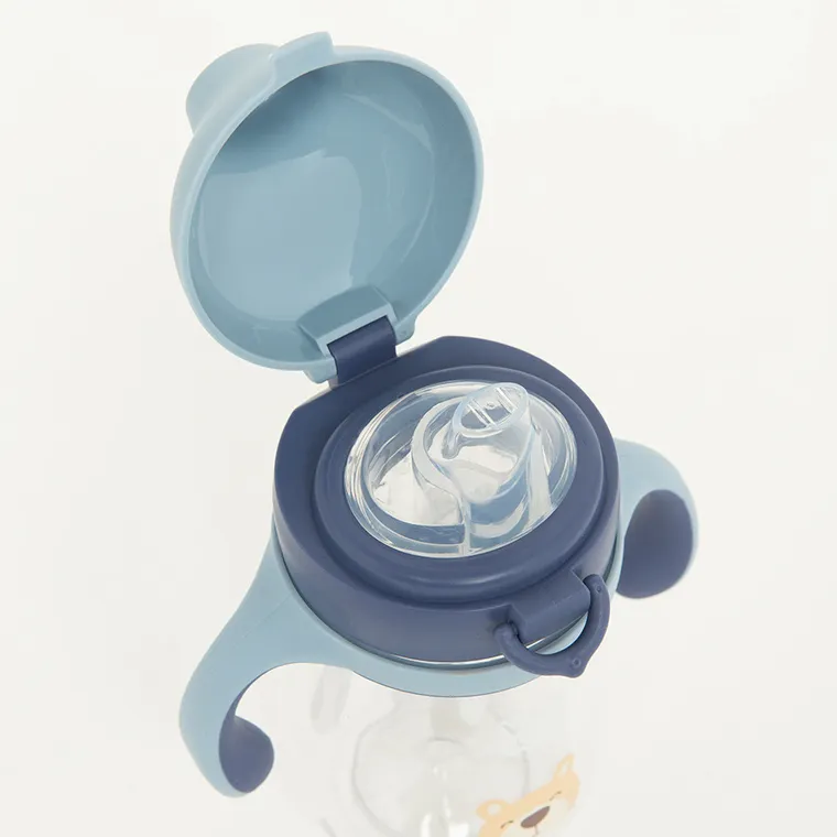 Smiki, Very Bunny, sticla anti-varsare, ursulet, albastru, 280 ml