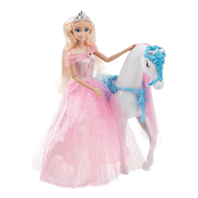 Smiki, Viki, papusa cu calut si accesorii, 30 cm