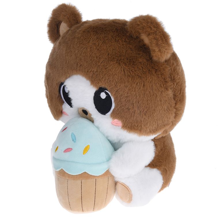 Smiki, Yummymals, Ursulet cu briosa, jucarie de plus, 28 cm