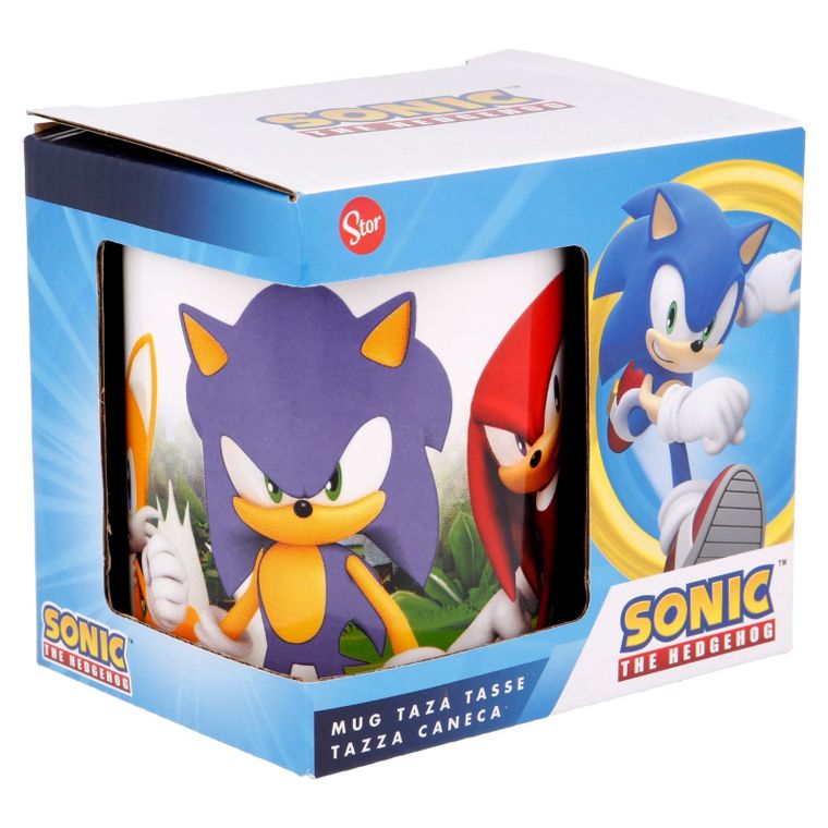 Sonic the Hedgehog, cana din ceramica, 325 ml