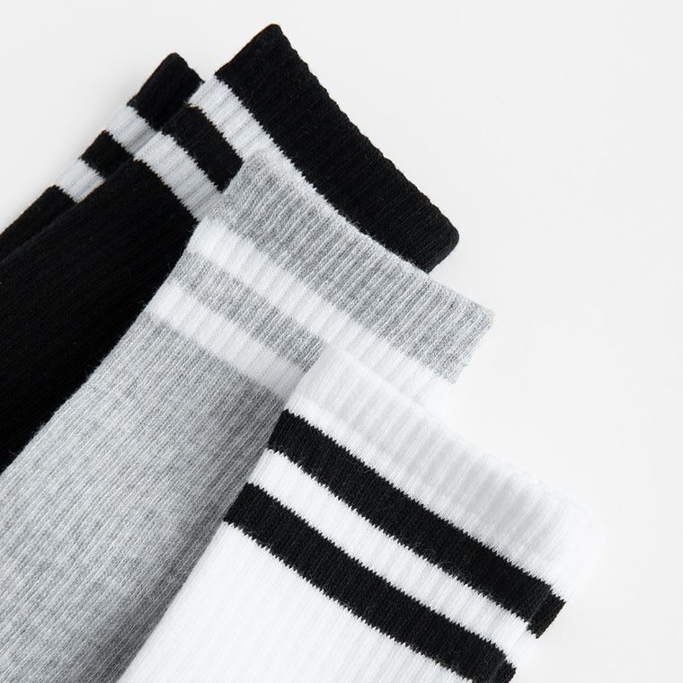 Sosete inalte 3-pack unisex NOWEAR