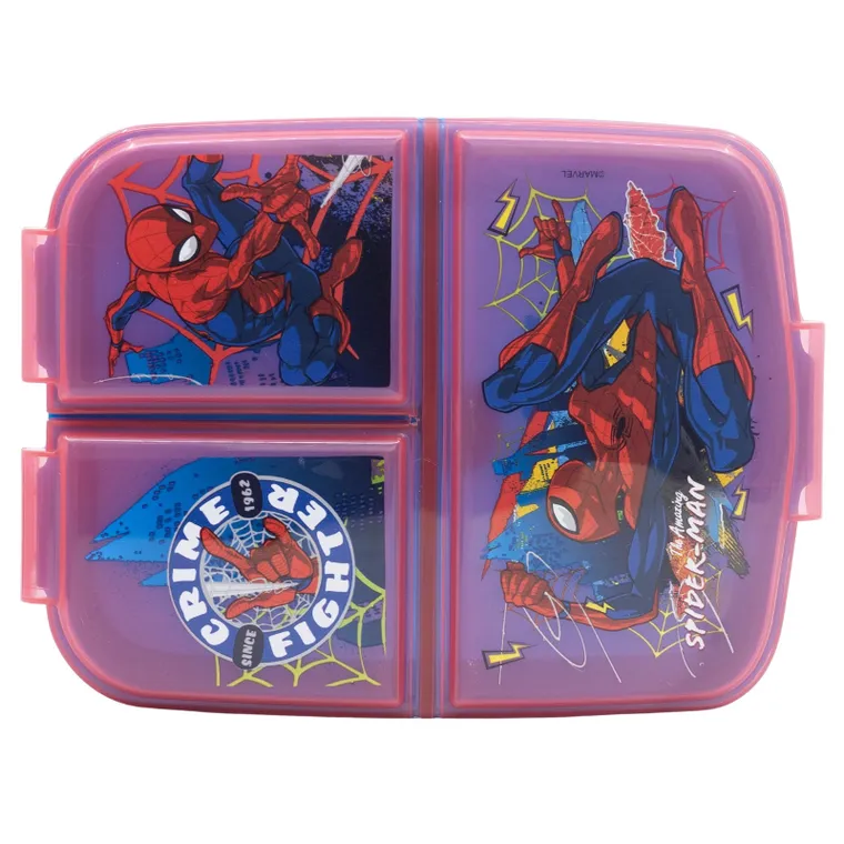 Spider-Man, cutie pentru pranz cu compartimente
