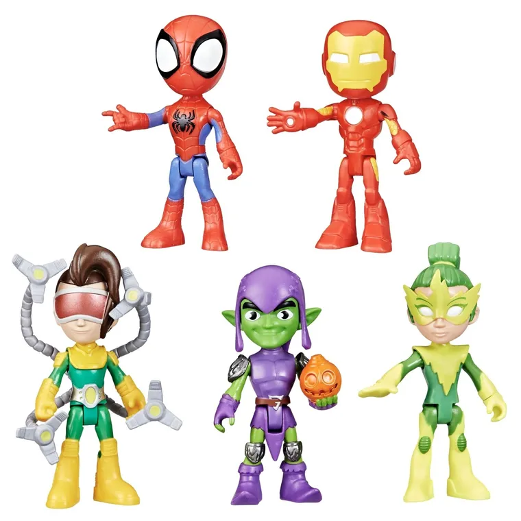 Spidey si prietenii, Friends & Foes, set de figurine