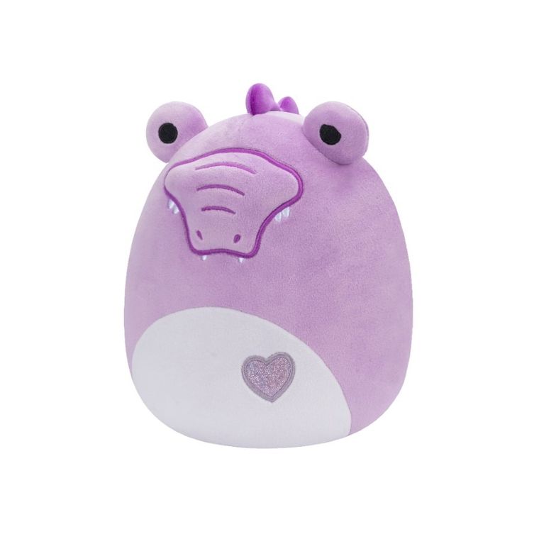Squishmallows, Little Plush, Bunny Lavender Alligator, jucarie de plus, 19 cm