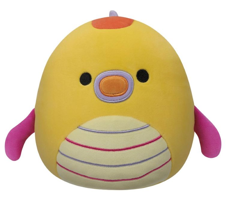Squishmallows, Little Plush, Leif Yellow Seadragon, jucarie de plus, 19 cm