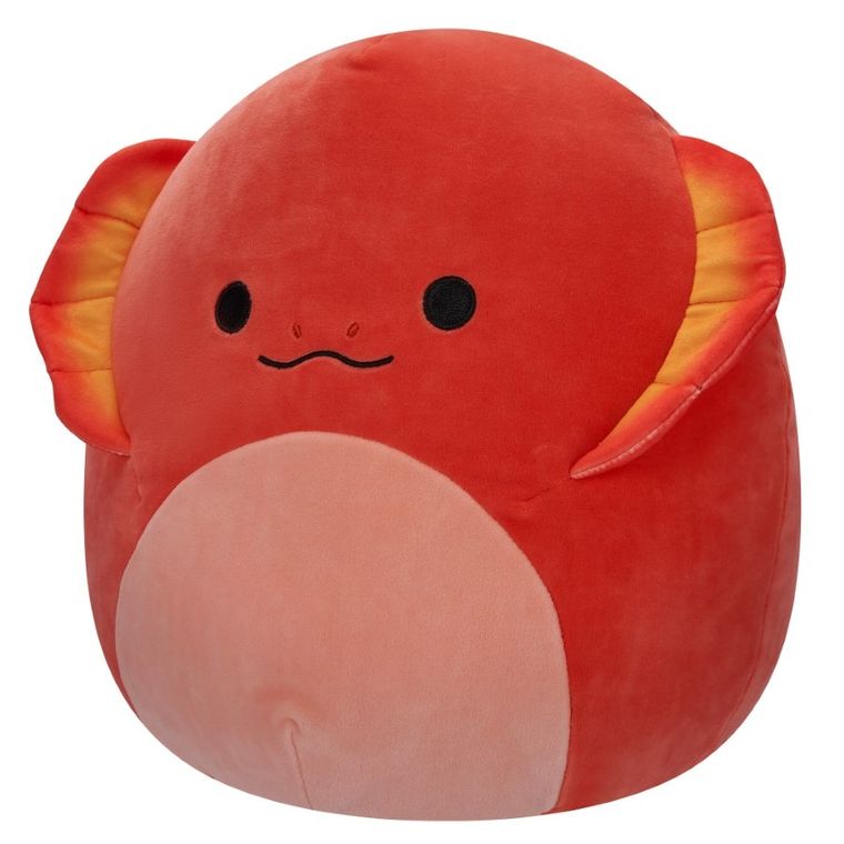 Squishmallows, Maxie, Red Frilled Lizard, jucarie de plus, 30 cm