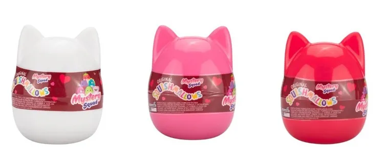 Squishmallows, Mystery Squad, jucarie de plus surpriza, 10 cm