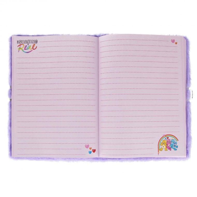 Starpak, Care Bears, jurnal cu lacat, plus, violet, A5, 80 pagini