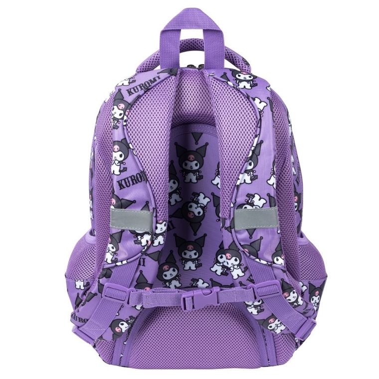 St.Majewski, Kuromi, rucsac pentru scoala, cu 4 compartimente, Violet