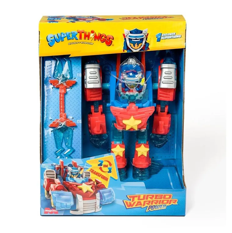 SuperThing, Turbo Warrior Power, figurina