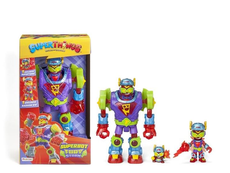 SuperThings, Superbot Red Fury Storm, figurina