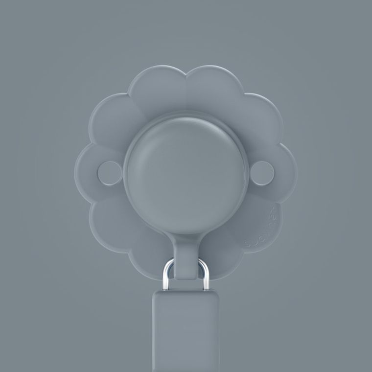 Suvainex, Wonder, clema pentru suzeta, din silicon, albastru marin