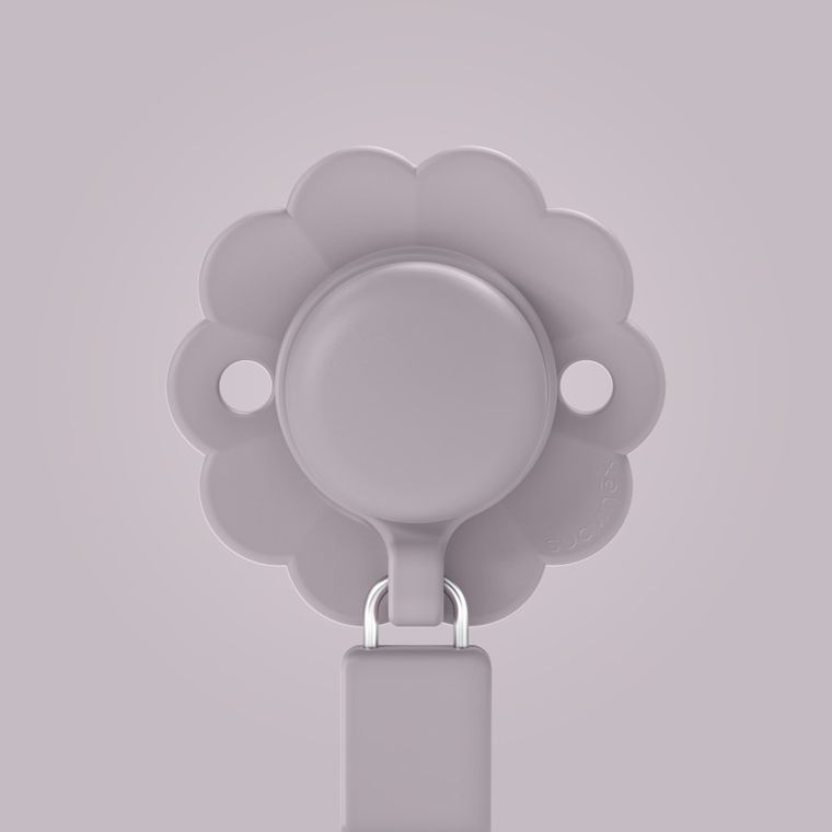 Suvainex, Wonder, clema pentru suzeta, din silicon, lavanda