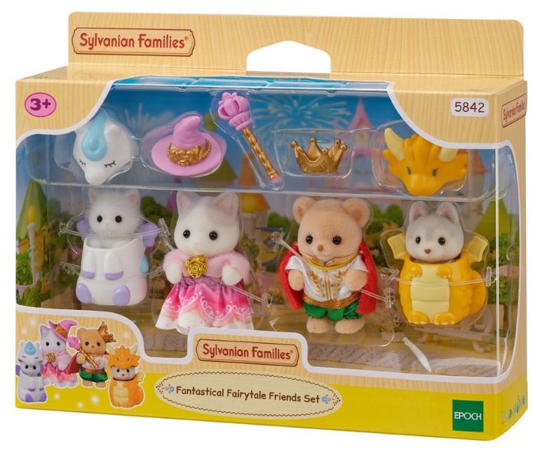 Sylvanian Families, 40th Anniversary, Fairytale Friends, set de figurine, 5842