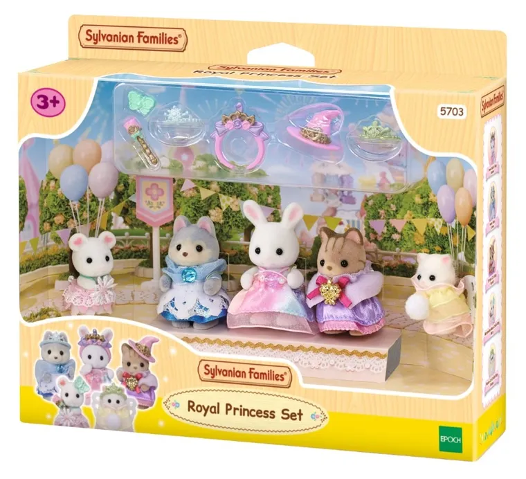 Sylvanian Families, Balul printeselor, set de figurine, 5703