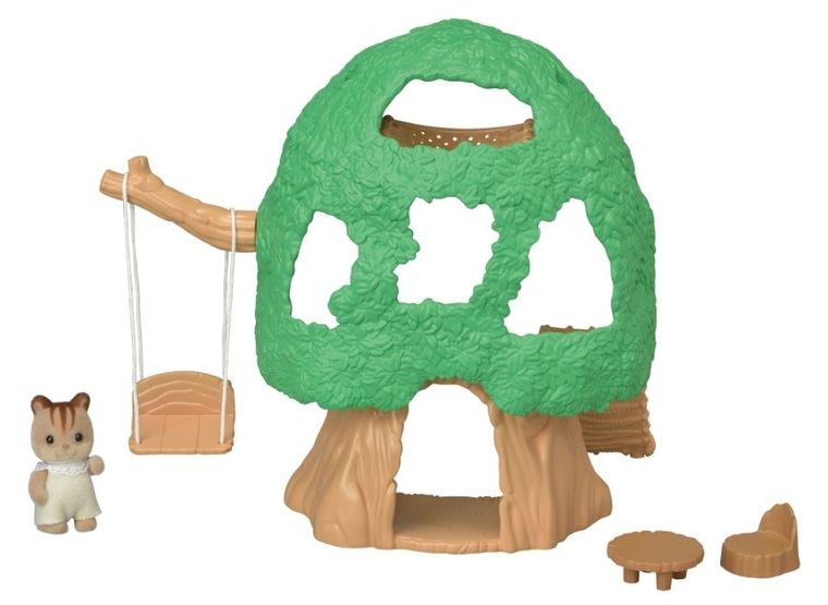 Sylvanian Families, Casuta in copac la gradinita cu figurina, 5318