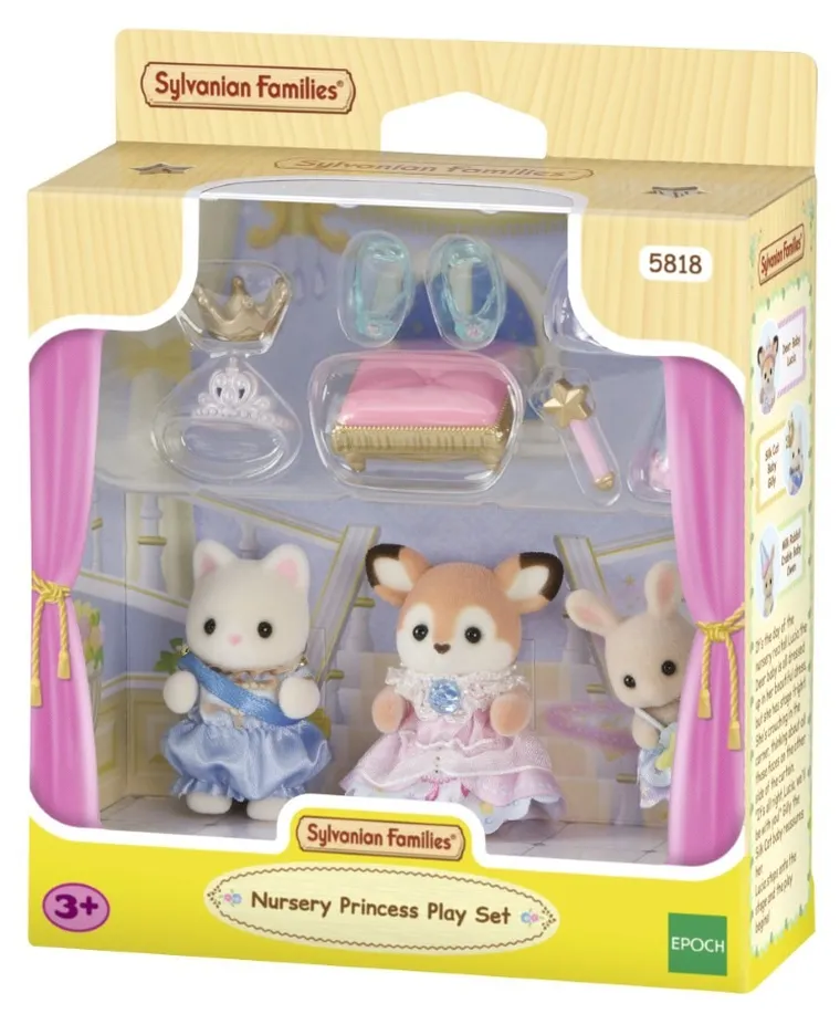 Sylvanian Families, Nursery Princess, figurine cu accesorii, 5818