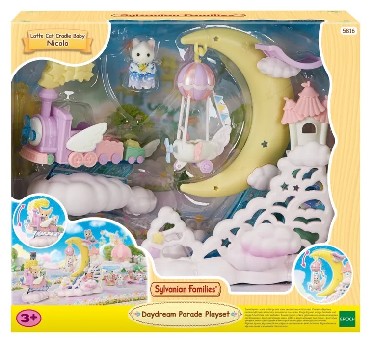 Sylvanian Families, Parada in nori, set cu figurina, 5816