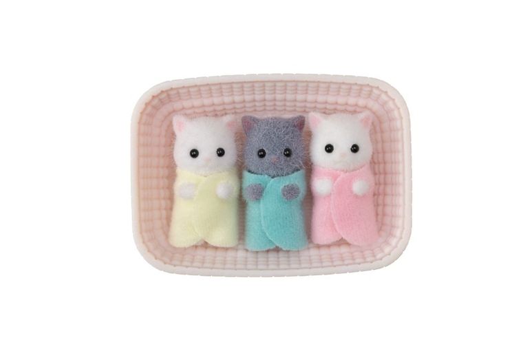 Sylvanian Families, Pisicute triplete persane, set de figurine, 5458