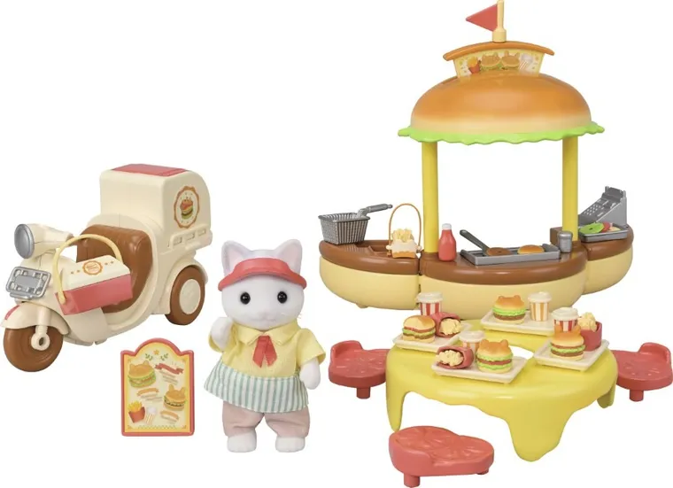 Sylvanian Families, Restaurant mobil cu hamburgeri, 5757