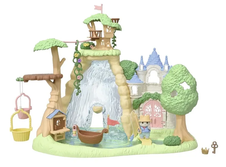 Sylvanian Families, Secret Forest, Insula cu cascada, 5761