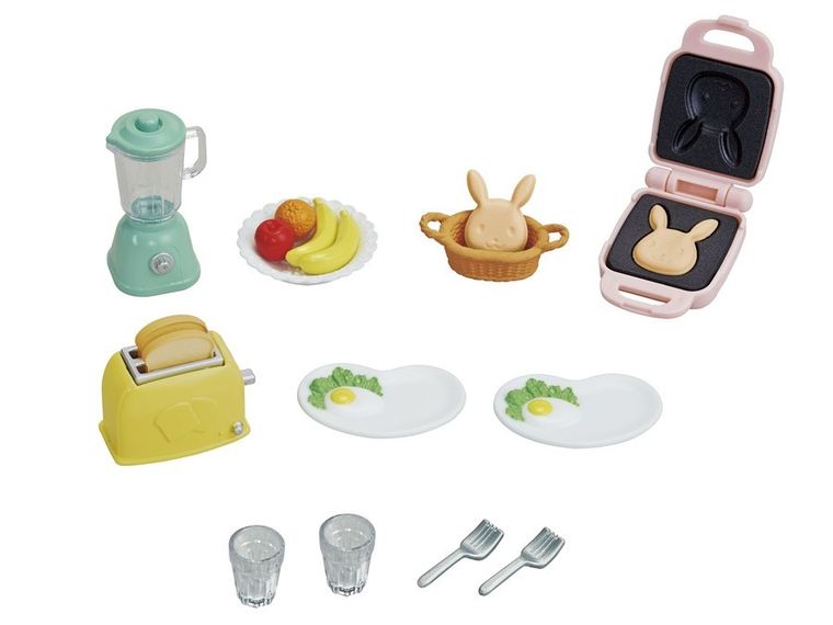 Sylvanian Families, Set mic dejun cu prajitor de paine, 5444