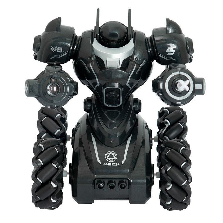 Tech-Bot, robot cu functie de aburi, jucarie cu telecomanda