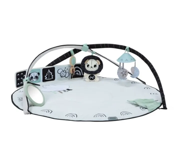 Tiny Love, Decor, saltea educativa de activitati cu arcade, alb-negru