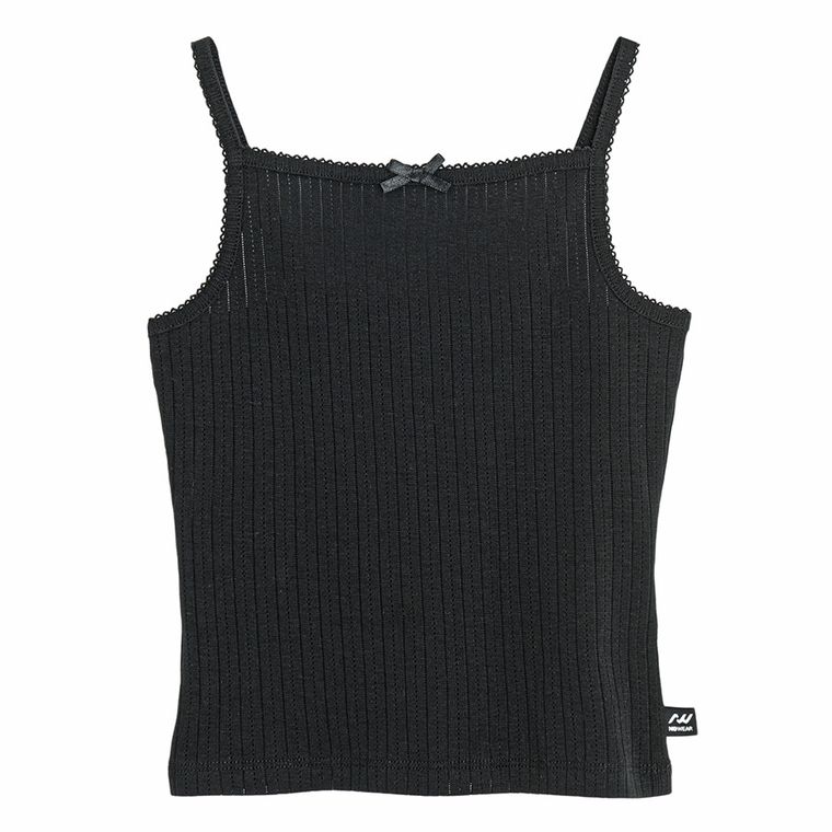 Top ajurat din bumbac pieptanat NOWEAR