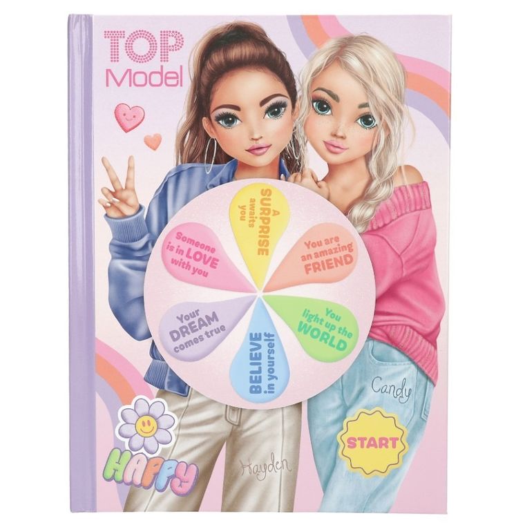 Top Model, carte de colorat cu lumini LED si sunet