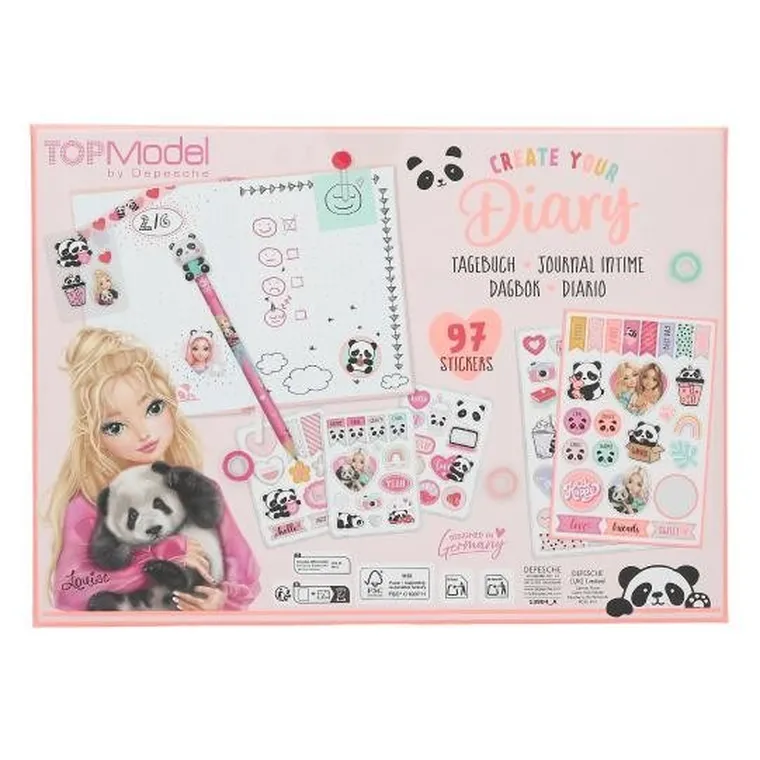 Top Model, jurnal DIY cu accesorii decorative