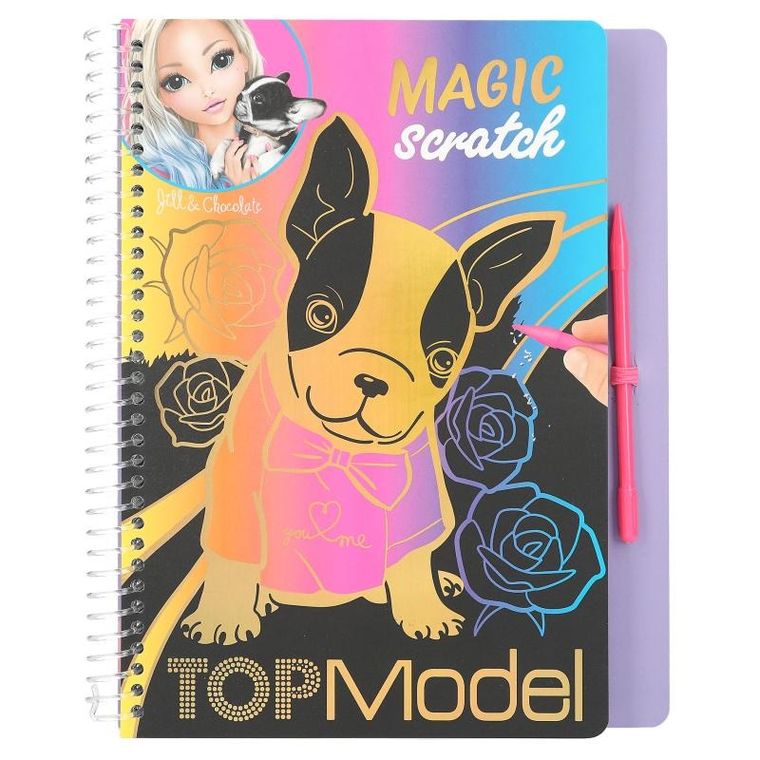Top Model, Magic Scratch, card razuibil cu un stilou