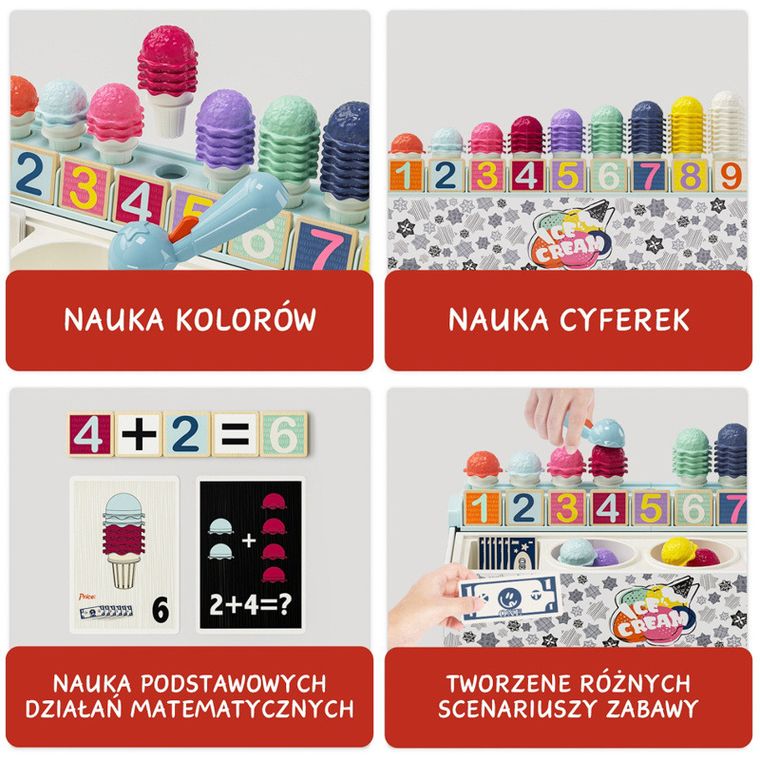 Topbright, Jucarie matematica Gelaterie, 24 de luni