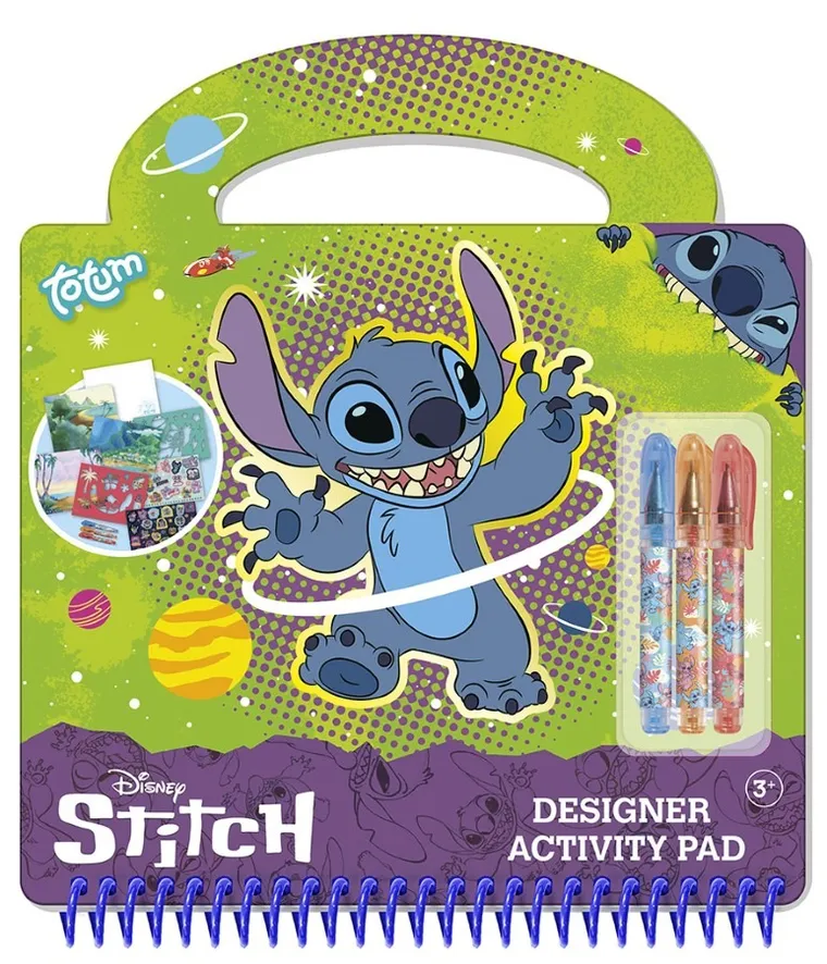 Totum, Lilo si Stitch, Designer Activity Pad, set creativ