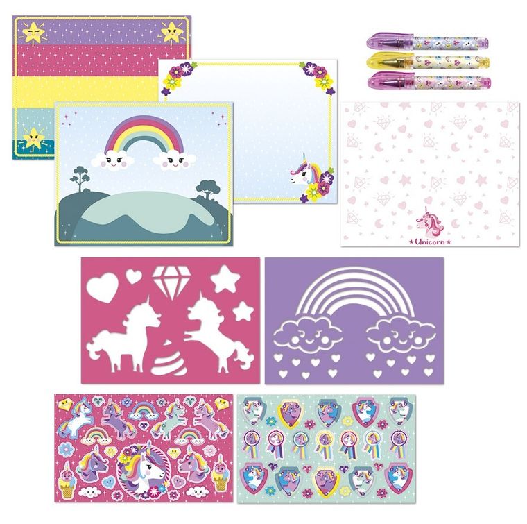 Totum, Unicorn, Designer Activity Book, set creativ