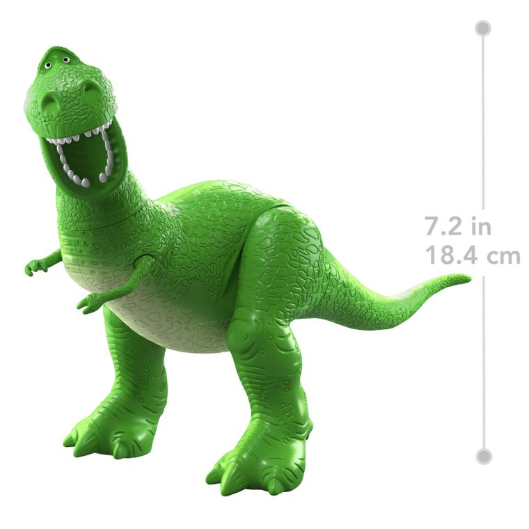 Toy Story 5, PlayScale, Rex, figurina, scara 18 cm