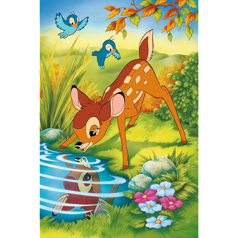 Trefl, 40 Years, Disney, Bambi, puzzle, 600 piese