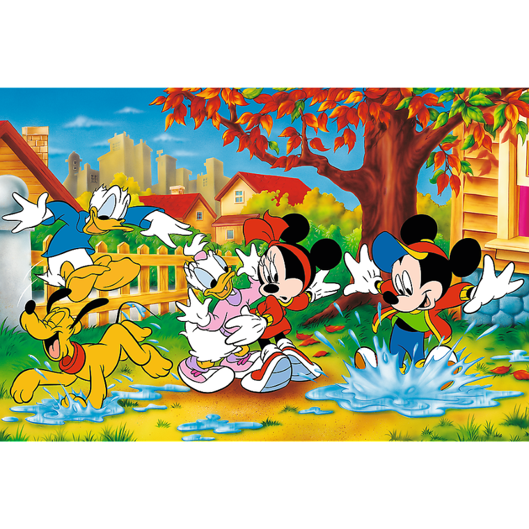 Trefl, 40 Years, Disney, Mickey Mouse, puzzle, 160 piese