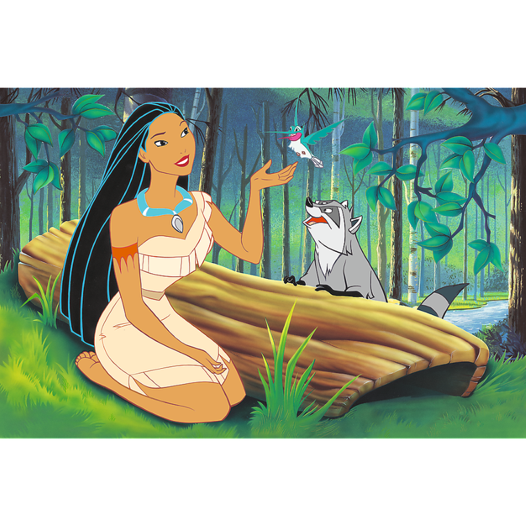Trefl, 40 Years, Pocahontas, puzzle, 600 piese