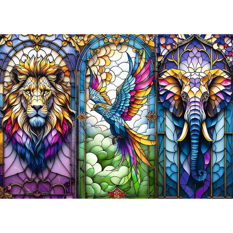 Trefl, Animals, puzzle, 1000 piese