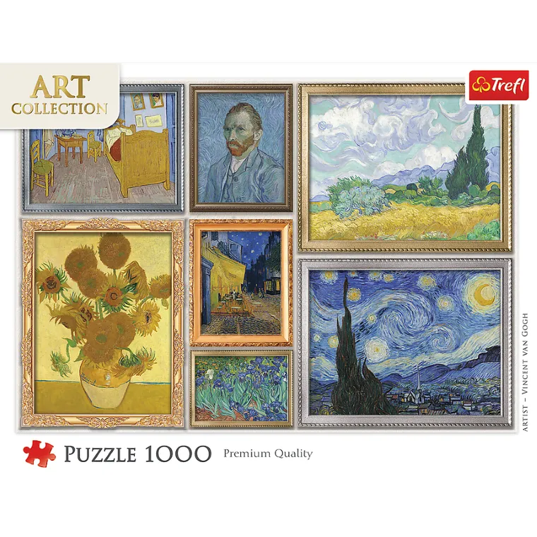 Trefl, Art Collection, Van Gogha, puzzle, 1000 piese