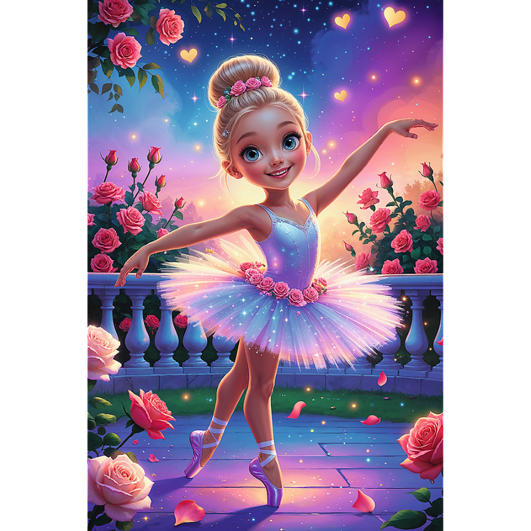 Trefl, Balerina, puzzle, 100 piese