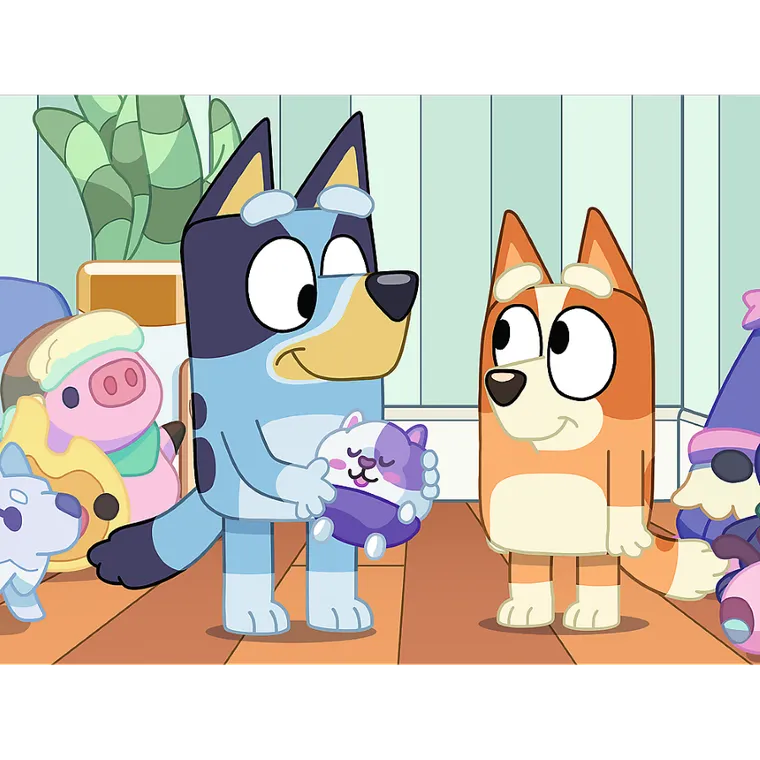 Trefl, Bluey, puzzle, 30 piese