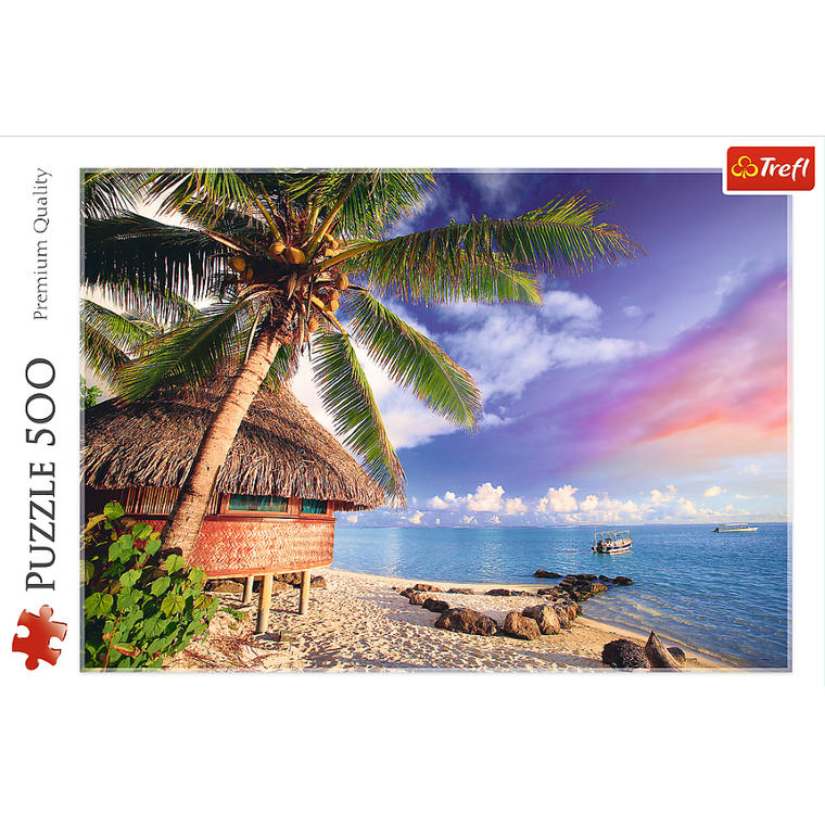Trefl, Bora-Bora Island, puzzle, 500 piese