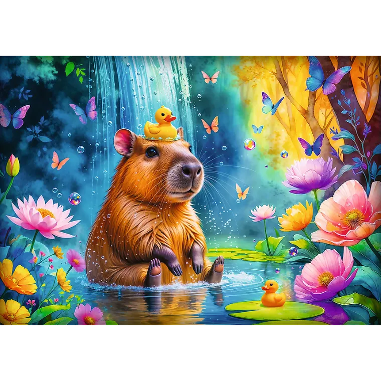 Trefl, Capibara, puzzle, 1000 piese