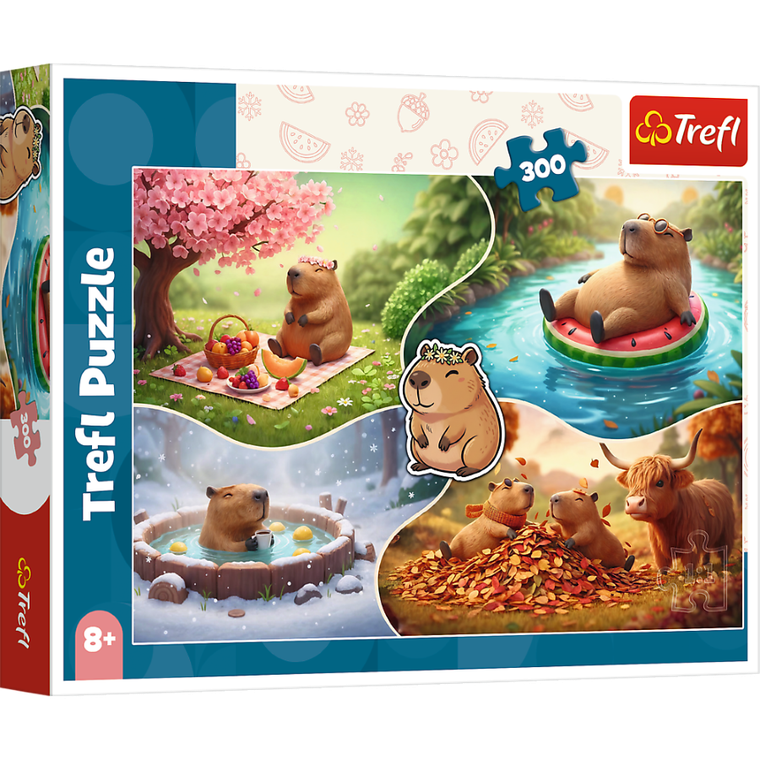 Trefl, Capibaras, 300 piese